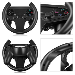 Volante para mando de PS4. Ajuste perfecto. Juegos racing, simulación, coches.