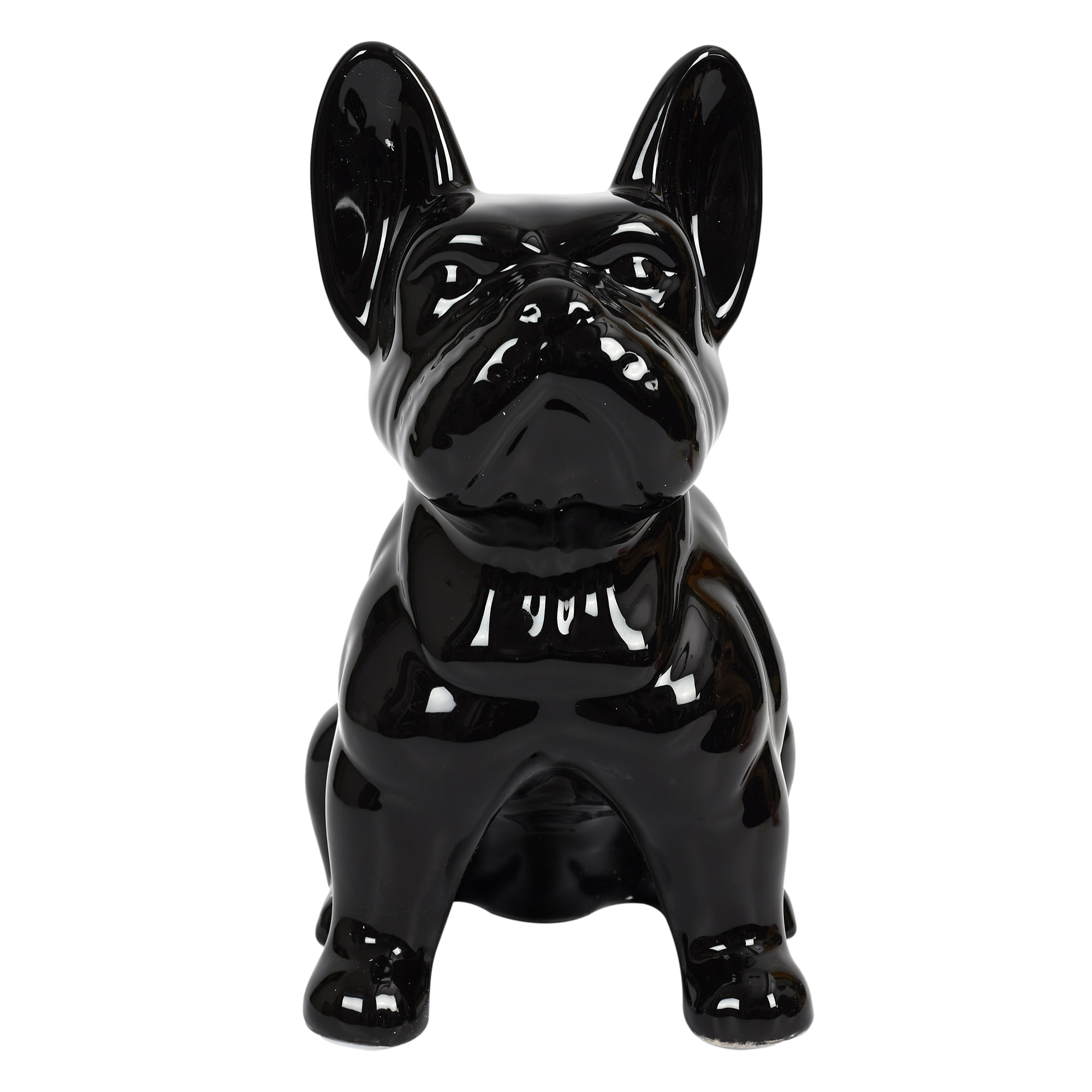 Bulldog Ceramique Noir 30cm