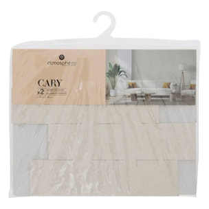 Stickers muraux effet pierre Cary beige 30x38cm