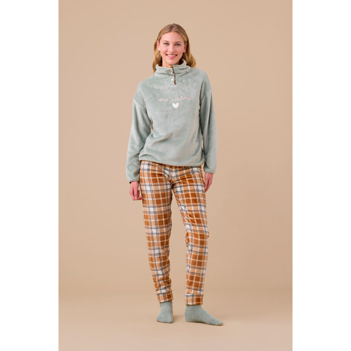 Pigiama donna coral articolo delizia Noidinotte