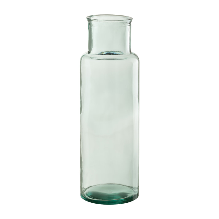 J-Line vase Cylindre - verre - transparent - small - 44.5 cm de hauteur
