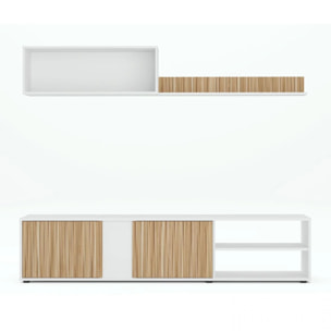 Salón Ecco Blanco Artik (Blanco Mate) - Natur