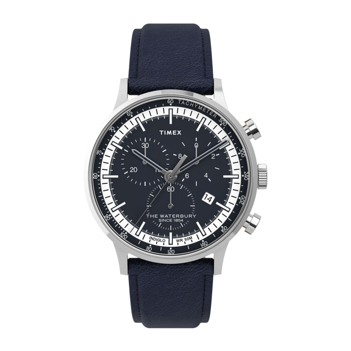 Timex Reloj Cronógrafo De Cuarzo Waterbury Classic