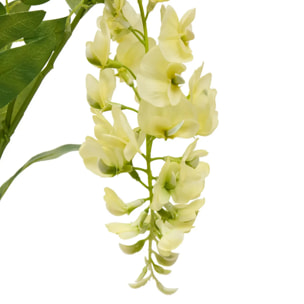 Tige Glycine Artificielle Phoebe H95cm Violette