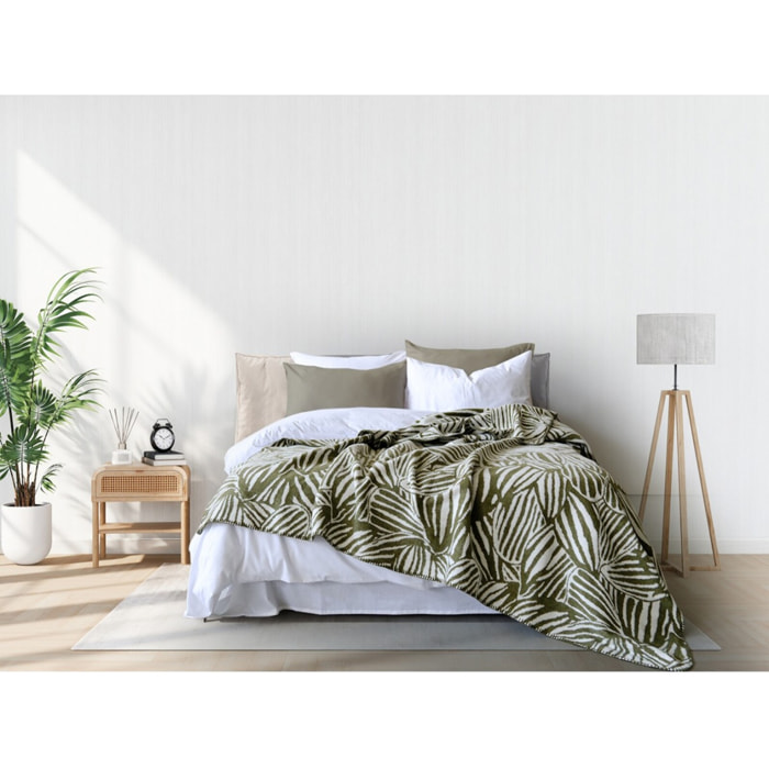 Couverture -Plaid Kaki