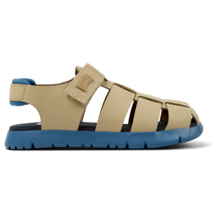 Sandali - CAMPER Oruga Sandal - Beige - Pelle scamosciata