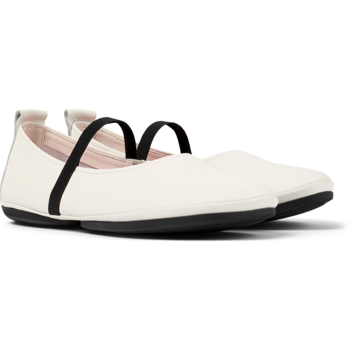 CAMPER Right Nina - Ballerine Donna Bianco