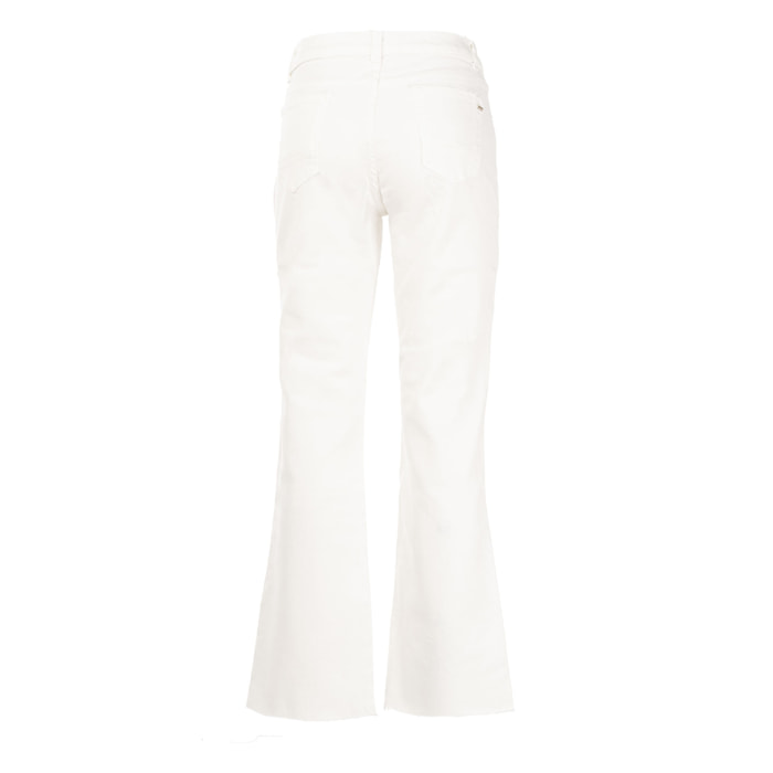 REIGN pantalone donna bianco