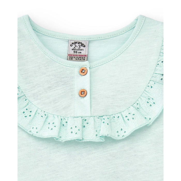 T-shirt Bambina Acquamarina