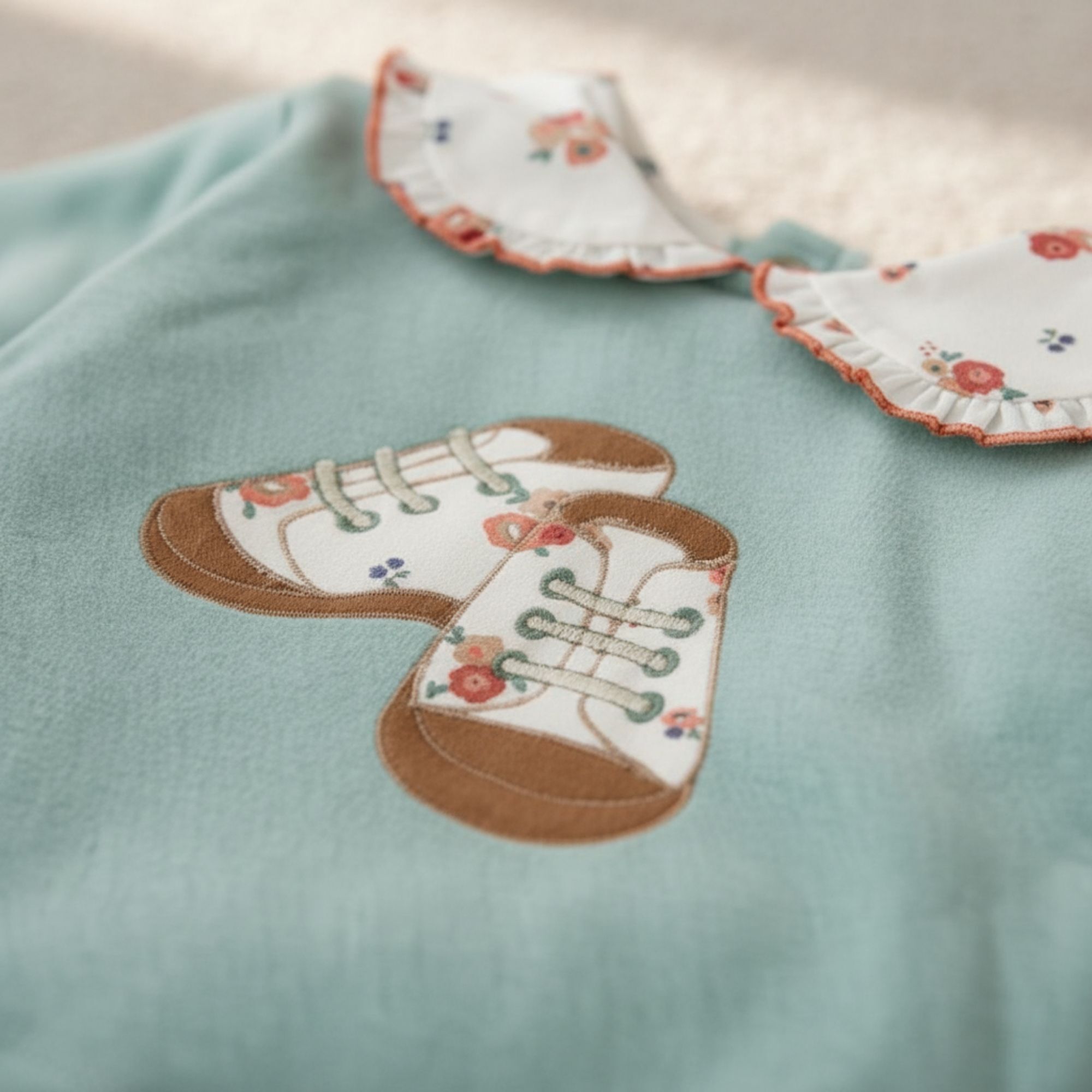 Conjunto Felpa Bebe Niña Ambar