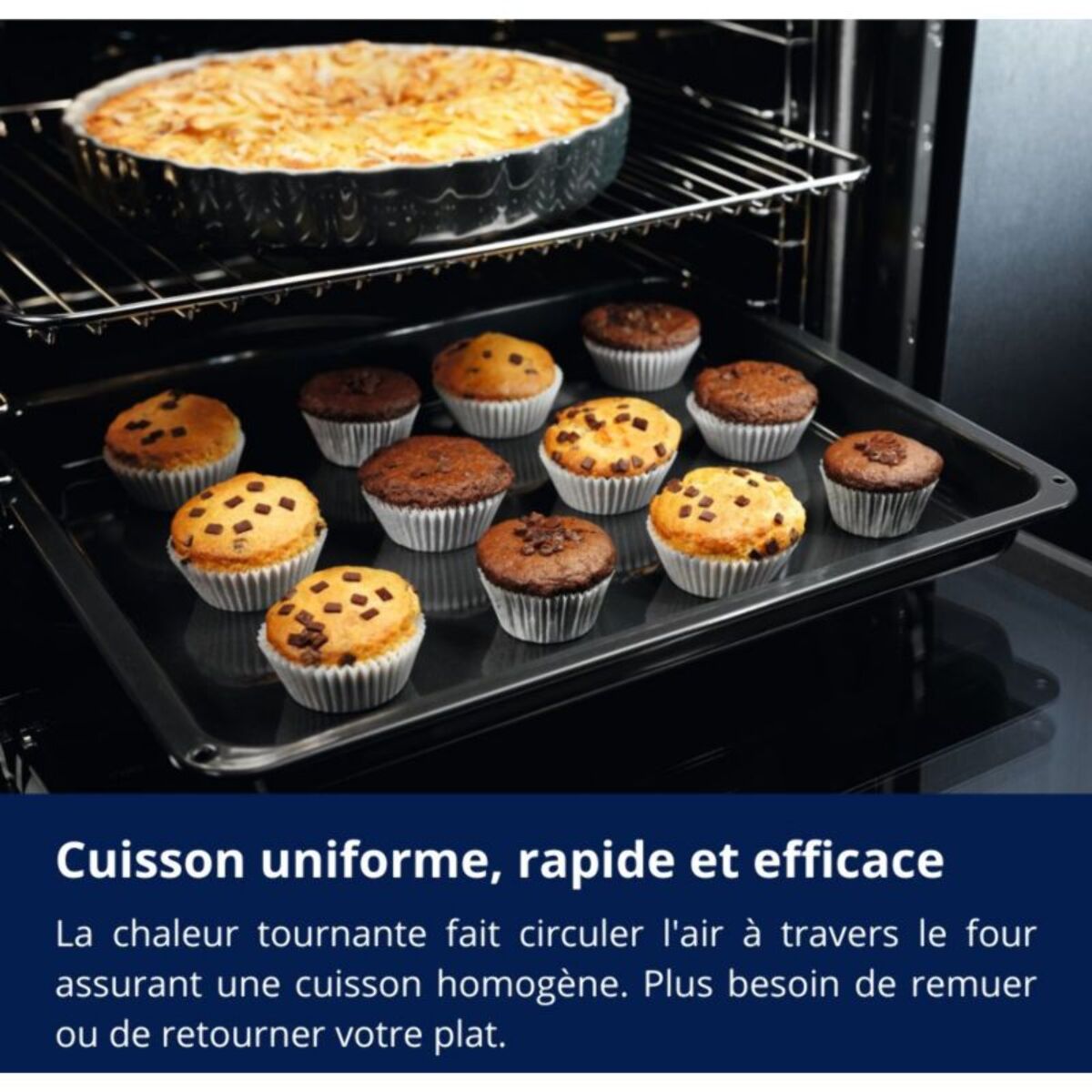 Four encastrable ELECTROLUX EOH4P46BX0 Pyrolyse Chaleur tournante 65L Inox
