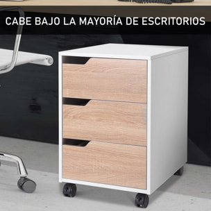 Armario Archivador con Ruedas de Madera MDF 40x50x57,5cm