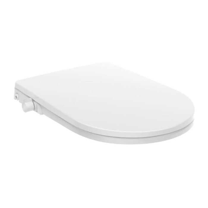 Abattant WC japonais SoftClose, fonctionnement sans électricité, blanc (SATBEASY2233U5)
