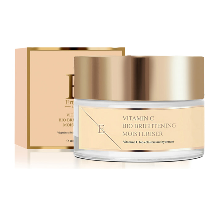 Hidratante iluminador orgánico con vitamina C