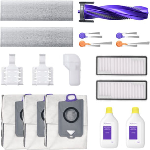 Kit accessoires NARWAL Entretien brosses filtres rechange robot Flow Flow Auto