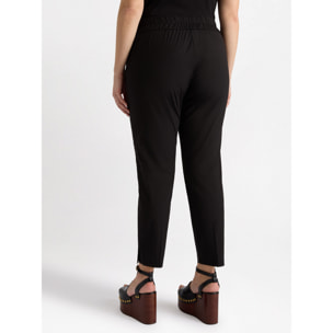 Fiorella Rubino - Pantaloni New York in cotone - Nero