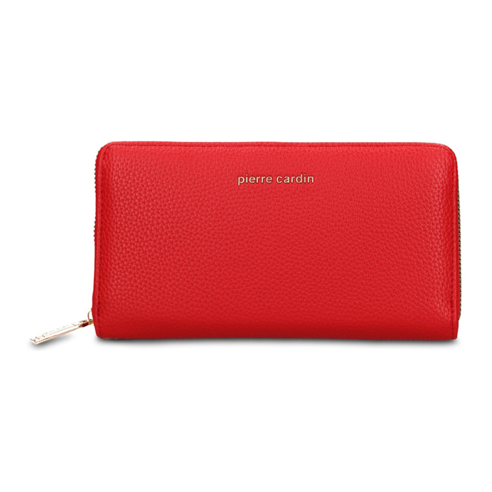 Portafoglio da donna in vera pelle - Modello Lumina Pro - Casual - 19.0 x 10.0 x 3.0 cm