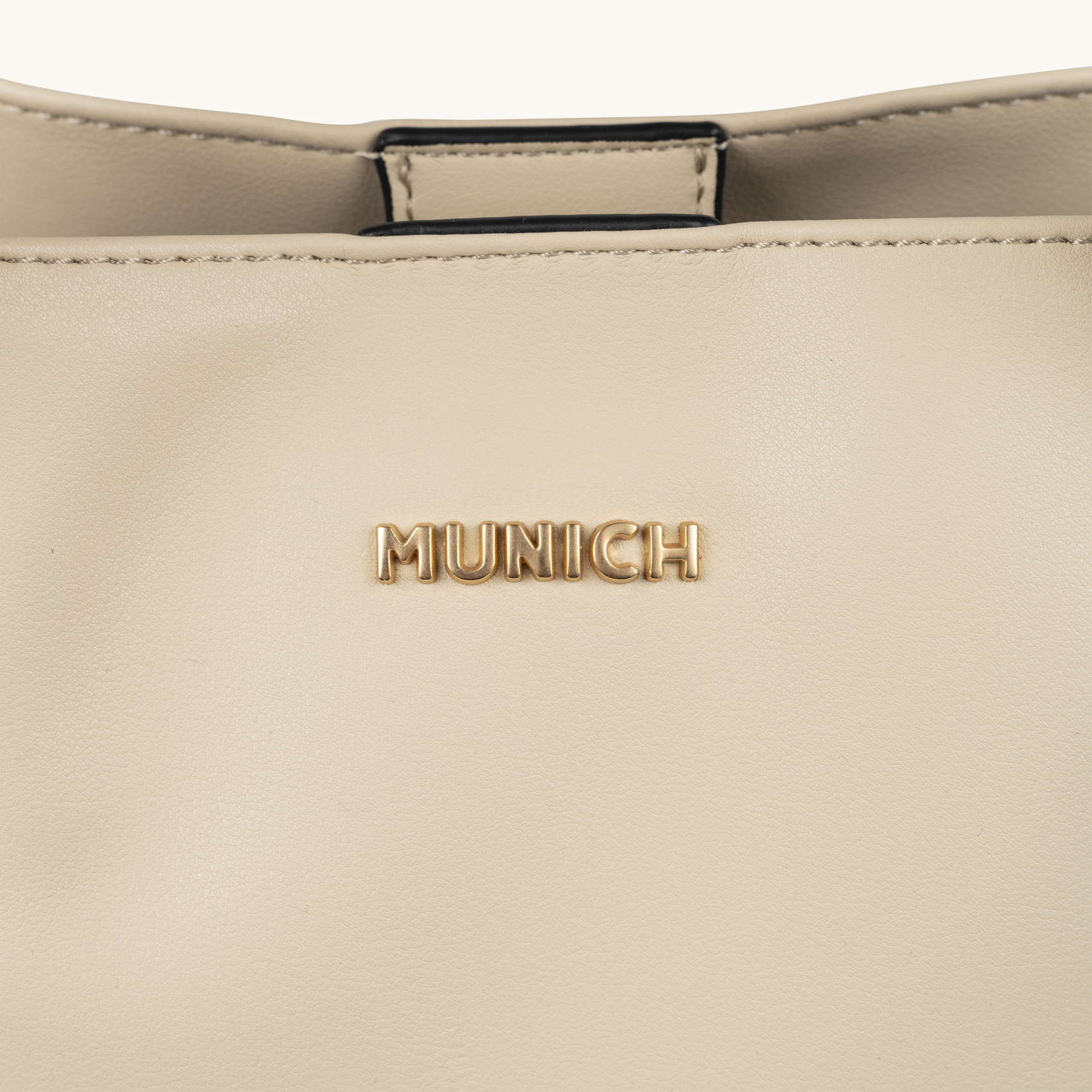 Bolso Shopper Color Crema con Charms Personalizables CHARMS SHOPPER CREAM