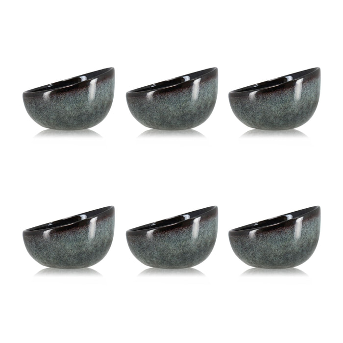 Lot de 6 coupelles en grès 12cm GRENADA