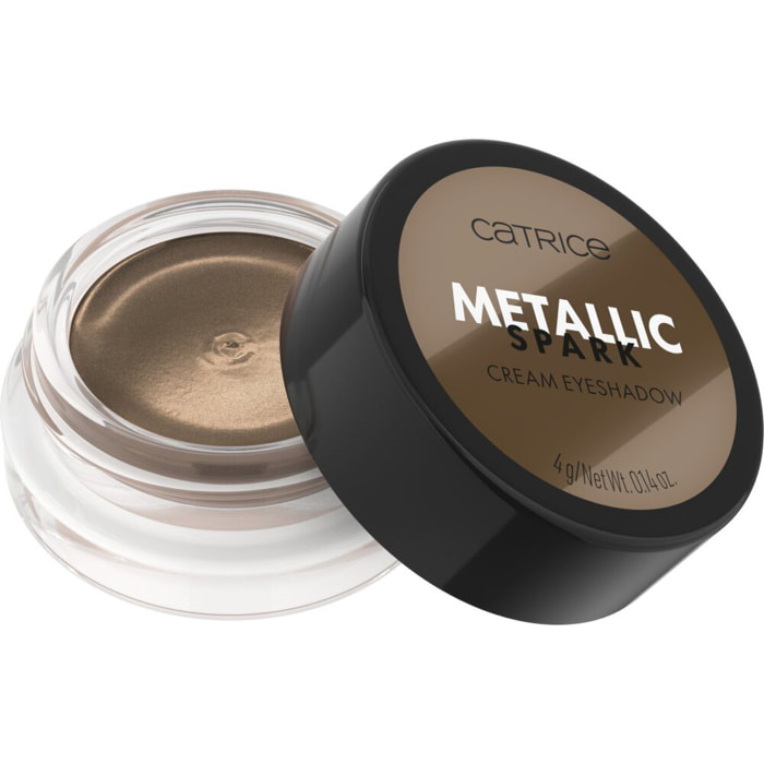 Metallic Spark Cream Eyeshadow - Fard à Paupières en Crème Longue Tenue