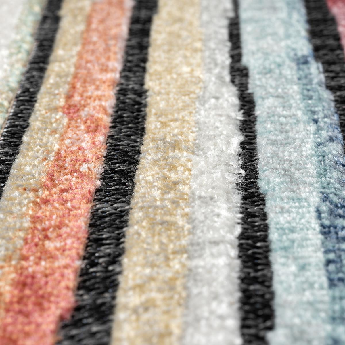Tapis Vula motif géométrique aspect relief