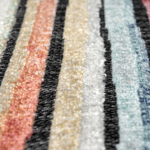 Tapis Vula motif géométrique aspect relief