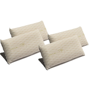 Pack 2 Almohadas Visco Nature Care - Firmeza Media - Núcleo de Viscoelástica