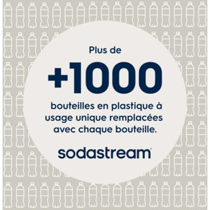 Bouteille isotherme SODASTREAM Gourde Fizz & Go Cool sable