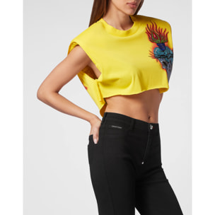 PHILIPP PLEIN Camiseta de tirantes TATTOO