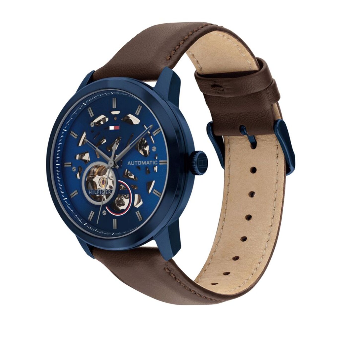 Reloj Tommy Hilfiger 1710660 Hombre Analogico Automatico con Correa de Cuero