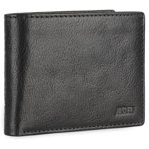 Cartera Hombre Piel Jaslen Hannover Negro