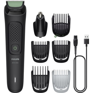 Tondeuse multi usages PHILIPS MG3935/15 Series 3000, 9 hauteurs de coupe, précision 1 mm, autonomie 70mn