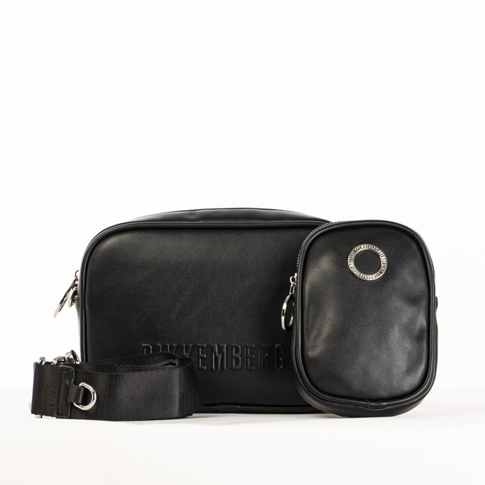 BIKKEMBERGS borsa donna nero