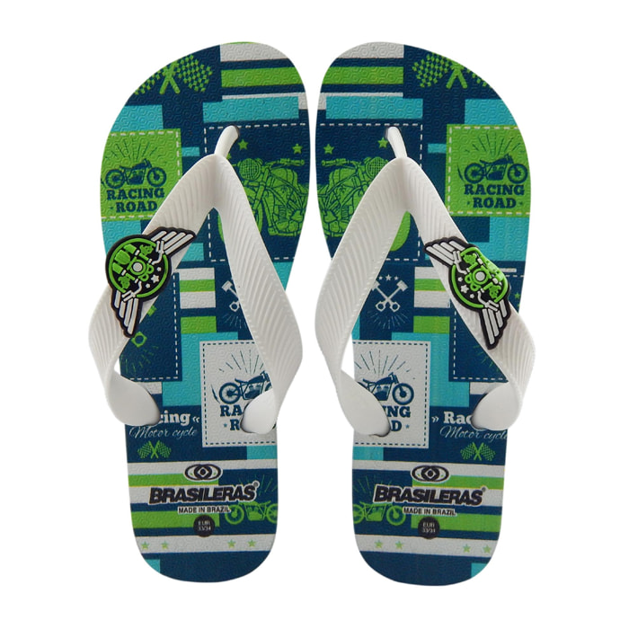 Chanclas de playas ,Printed 21 Motor