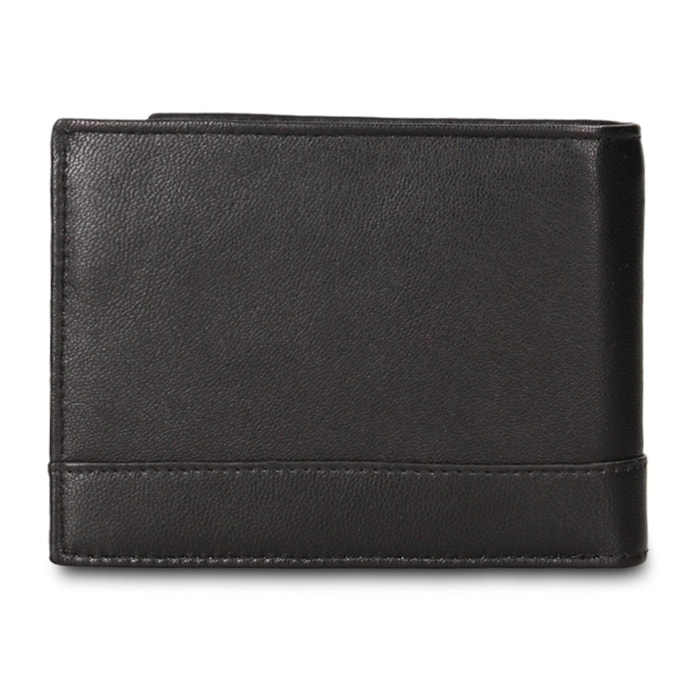 Portafoglio uomo in vera pelle - Modello Erewhon Nova - Casual - 12.0 x 9.0 x 2.0 cm