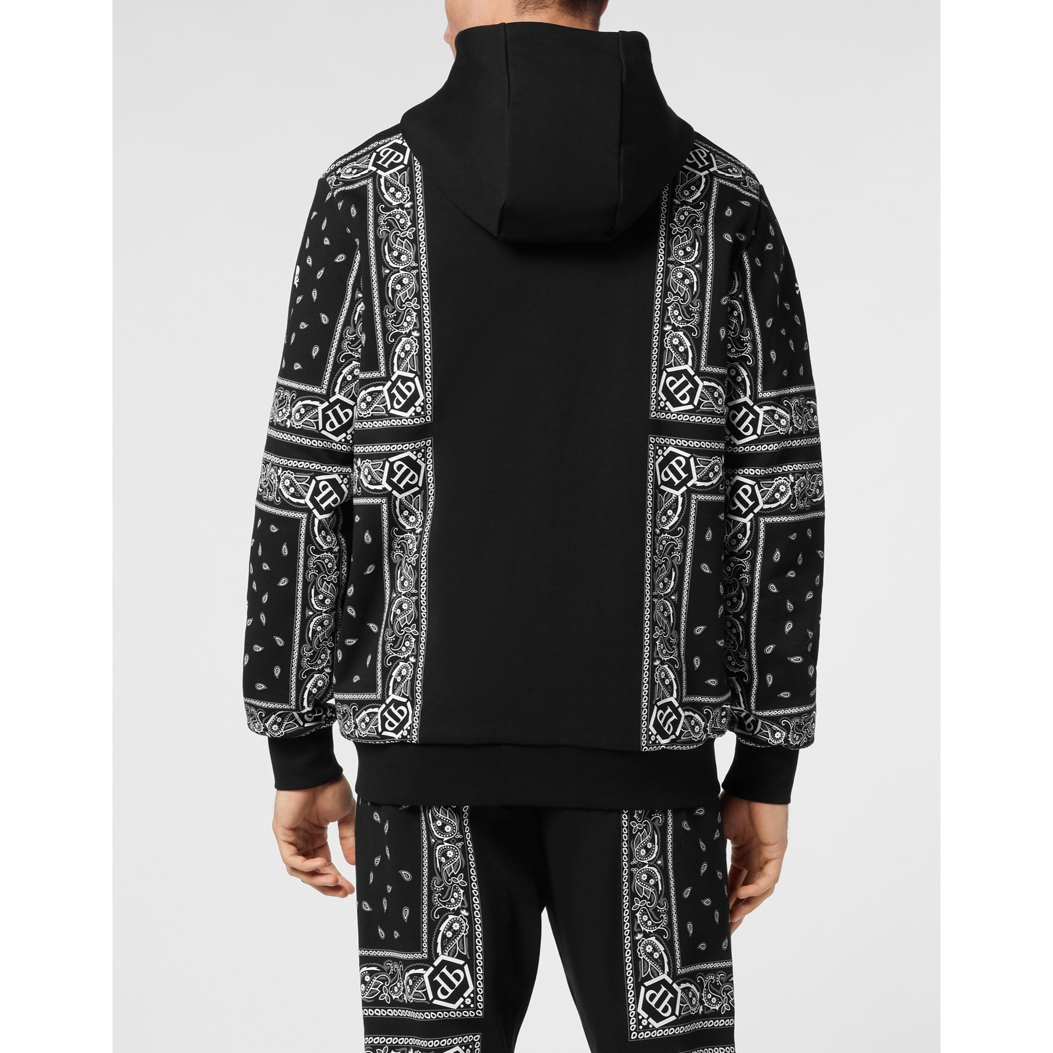 PHILIPP PLEIN Hoodie Sweatjacket PAISLEY