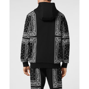 PHILIPP PLEIN Hoodie Sweatjacket PAISLEY