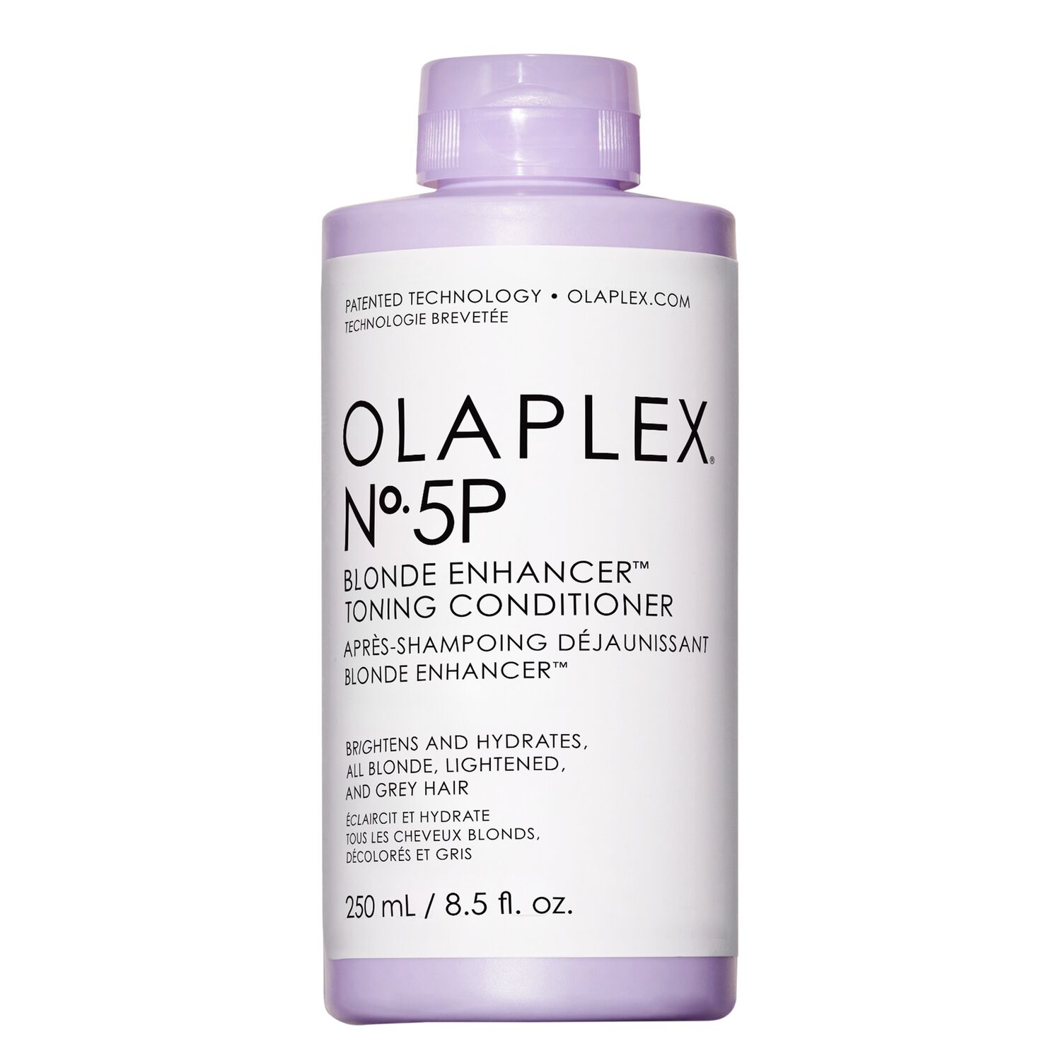 N°5P Après-Shampooing Déjaunissant  - Pour Cheveux Blonds, Blancs et Gris 250 ml