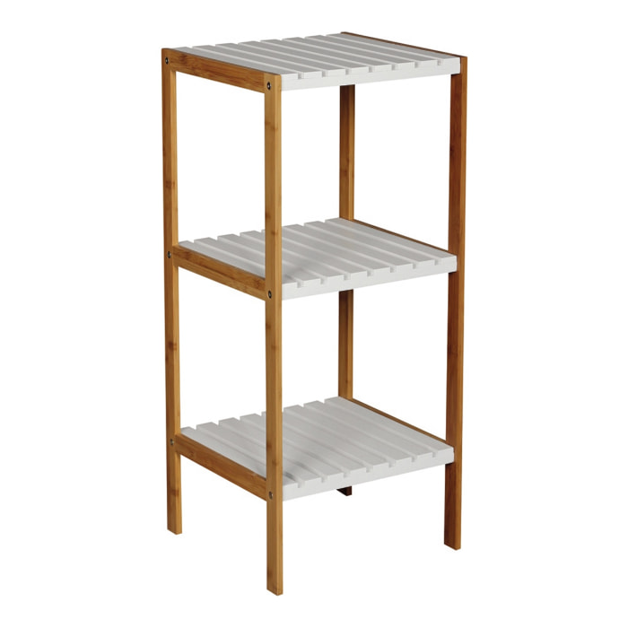 Estantería de Bambú de 3 estantes 34x33x78cm