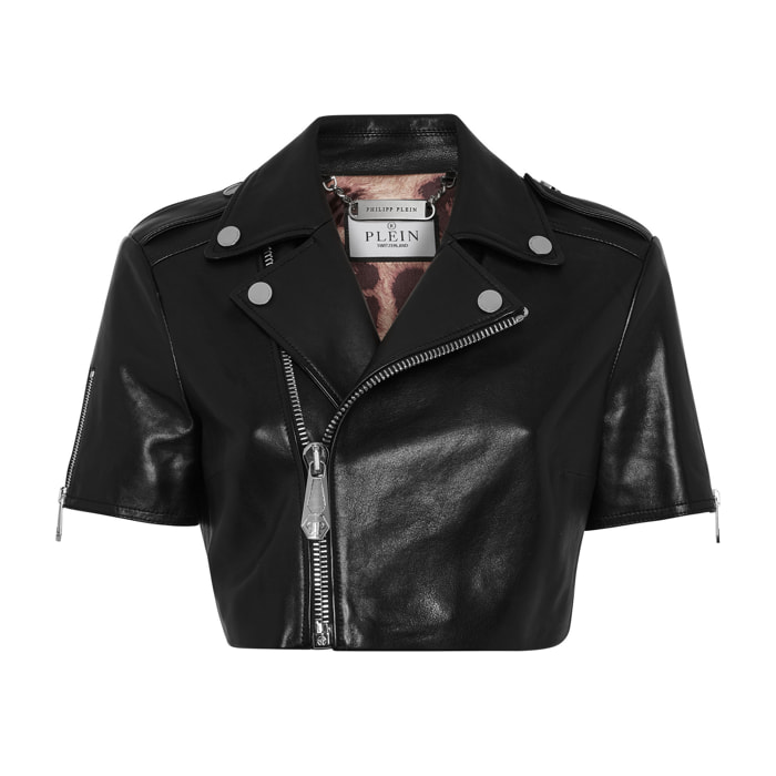 PHILIPP PLEIN Chaqueta de cuero