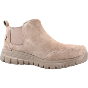 Botines Mujer 100894s Graceful Willow Walk Marron Claro