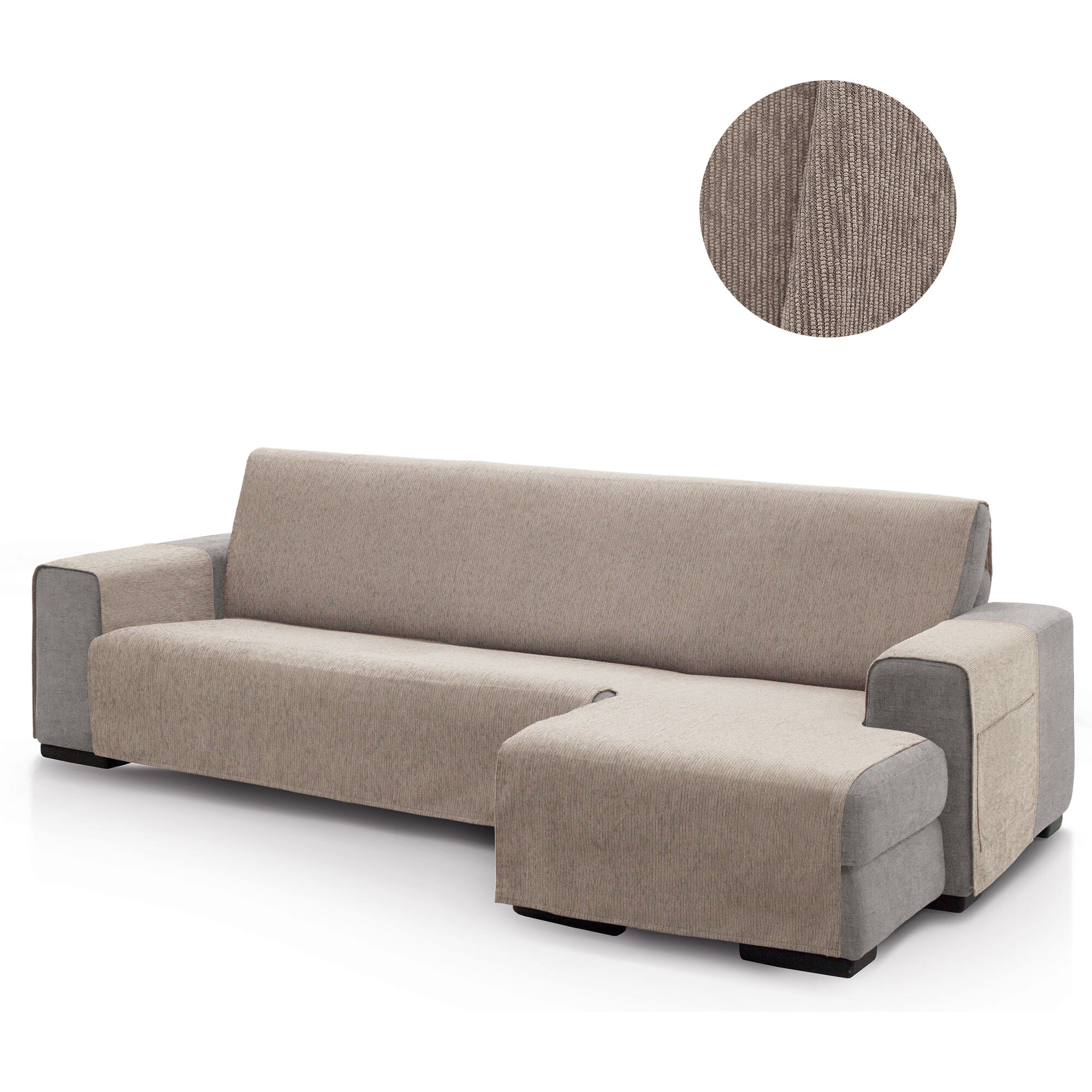 Cubre Sofá Chaise Longue Derecha modelo PRISCILA