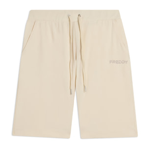 Pantaloni Corti in Jersey con Coulisse e Logo FREDDY