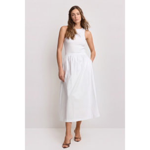 Kocca - Abito in stile minimal Donna, Tinta unita, Girocollo