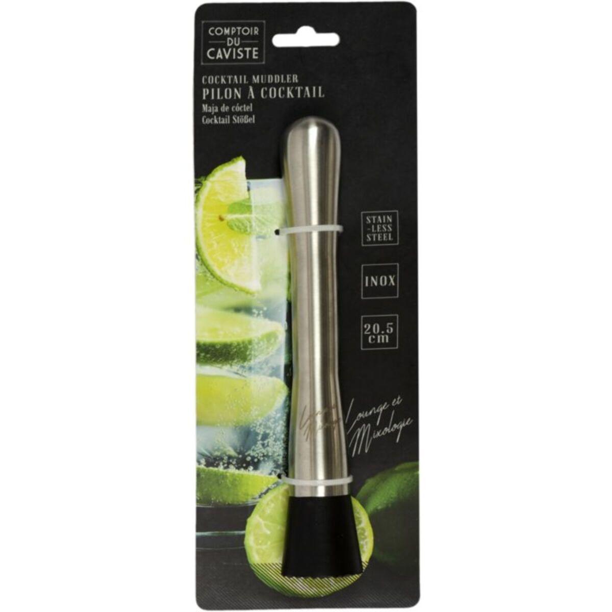 Pilon à mojito COOK CONCEPT à mojito inox 20.5cm