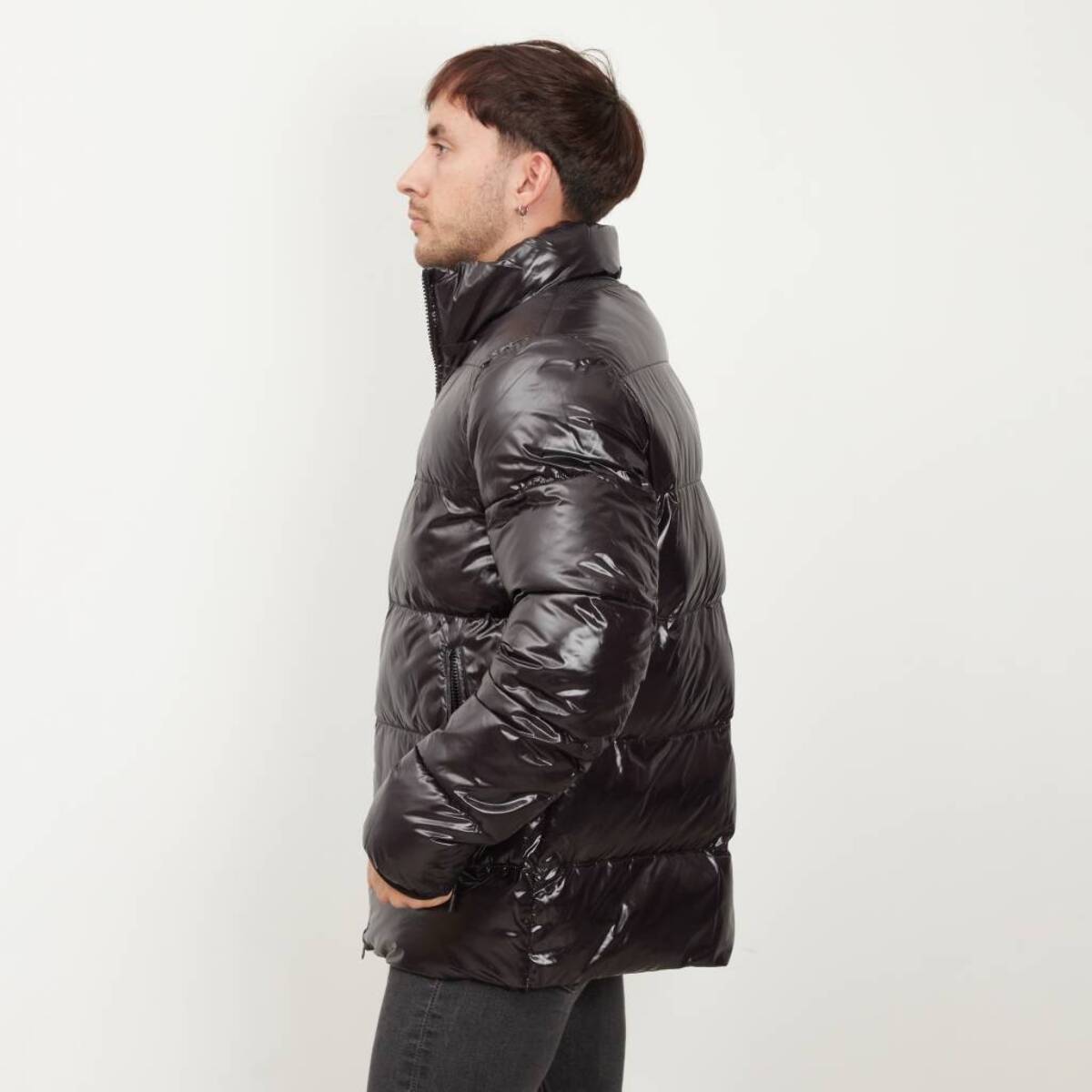 Abrigos Hombre de la marca GEOX  modelo M SILE BOMBER NEGRO