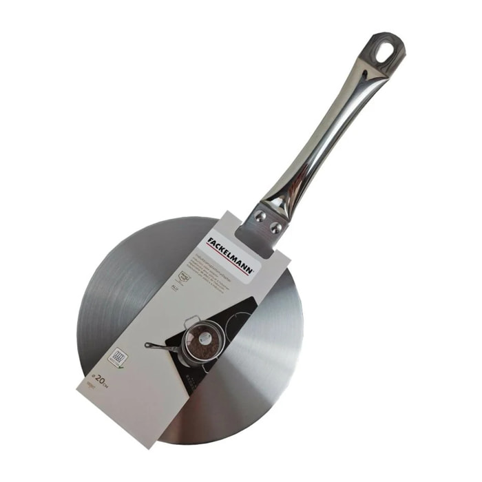 Fackelmann Adaptateur induction diffuseur de chaleur inox