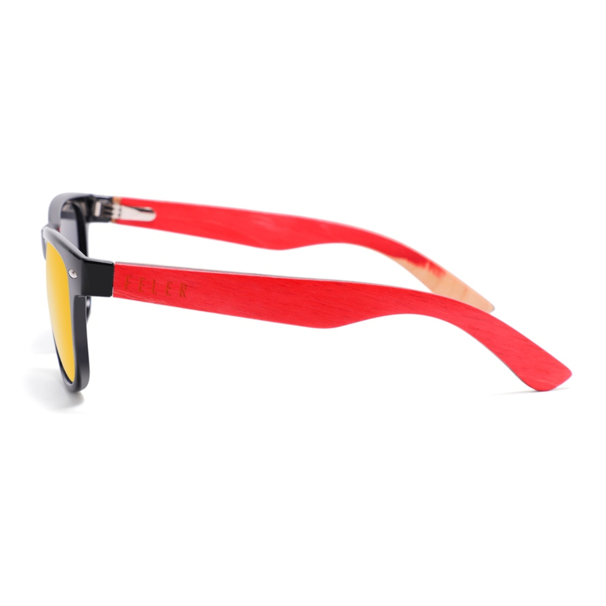 Gafas de Sol Feler 1501M-55 Polarizadas de Madera Unisex 52 mm