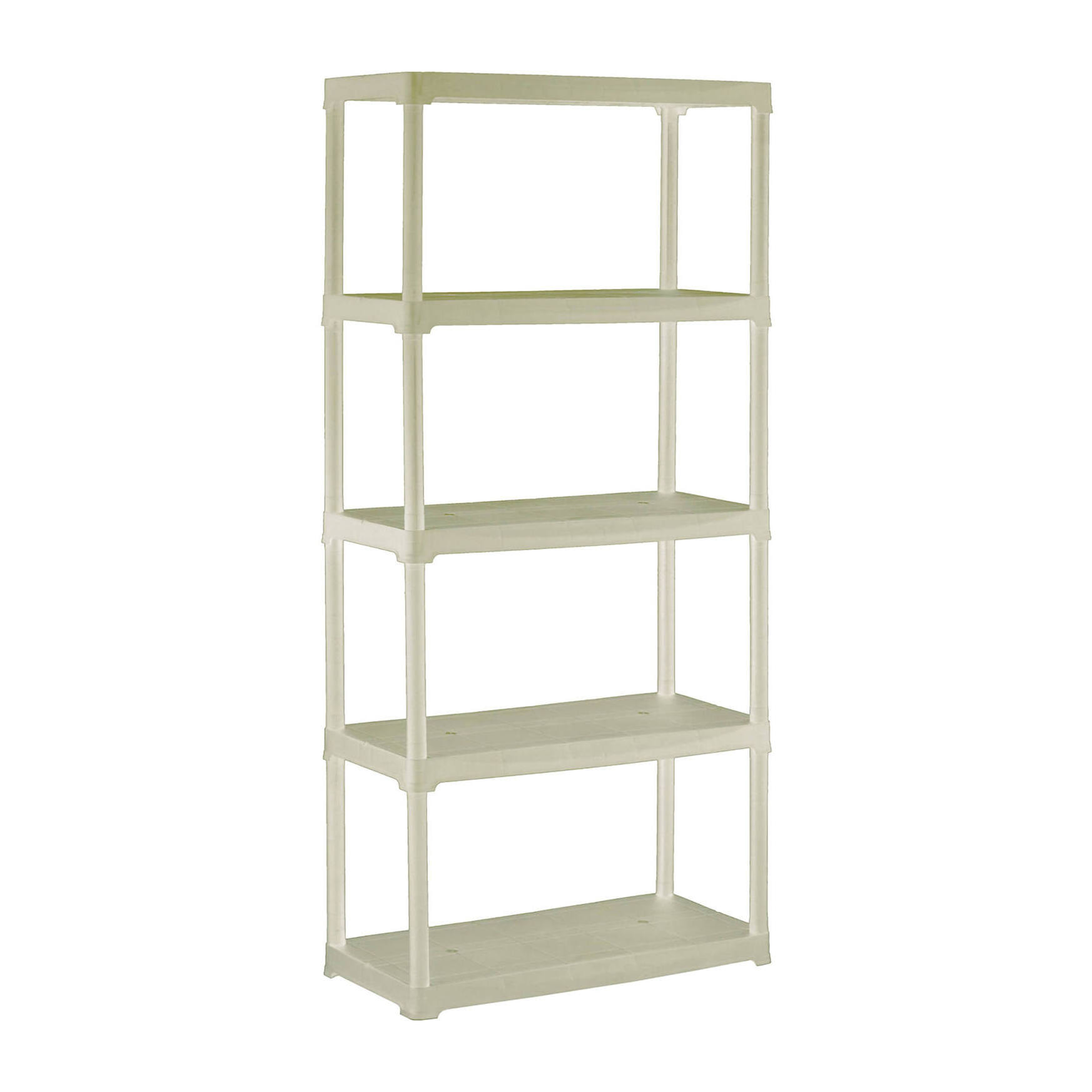Armadio da esterno Gelsomina, Scaffale outdoor, Armadio balcone multiuso, Armadietto da esterno, 100% Made in Italy, 80x40h176 cm, Bianco