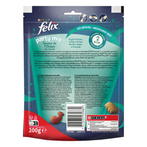 FELIX Party Mix Saveur Océan 200g - Lot de 5